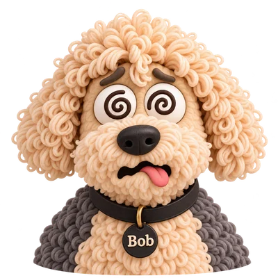 Bob: Spiral eyes