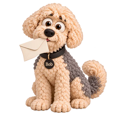 Bob with a letter