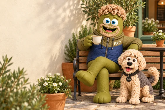 Coffee outside